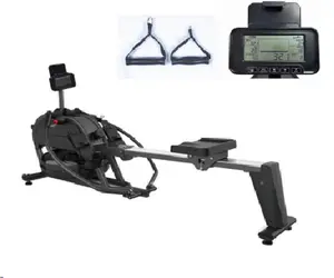 【GARVEE】Rowing Machine, Magnetic Rower Machine for Home, 16 Levels of Quiet Dual Slide with Max 350lb Weight Capacity, App Compatible