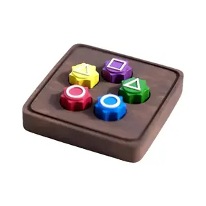 Gonggi - Traditional Korean Game - Set of 5 (w/ base)