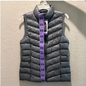 32degrees Nwt XS Vest Puffer Grey Lightweight Brand Heat Insulated Comfortable Fit