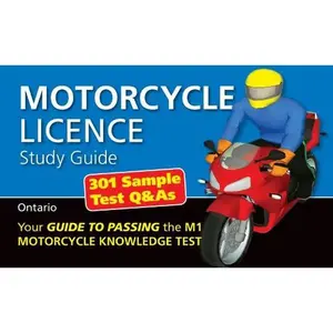 USED-Motorcycle License Study Guide ( your guide to passing the M1 Motorcycle Knowledge Test in Ontario) by Ingrid Mancini (Unknown)