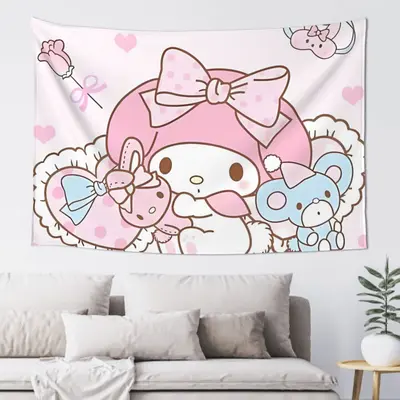 Hello Kitty Tapestry Shein TikTok Shop