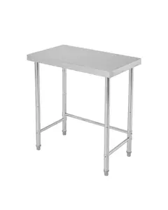 GARVEE Stainless Steel Table 18x32 Inch, Stainless Steel Kitchen Prep Table, Commercial Utility Work Table