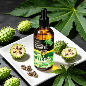 New Arrival - 100ml Jamaican Black Castor Oil, Organic Cold-Pressed Unrefined Castor Oil, Hair Care & Soothing (100ml) Pure Castor Oil for Hair Growth castor oil