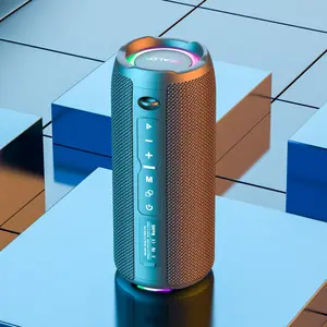 ZEALOT S49 Pro Wireless Speaker, 20W Portable Wireless Speaker with 3000mAh Battery, IPX-5 Waterproof Speaker with Charging Cable & Auxiliary Cable, Audio