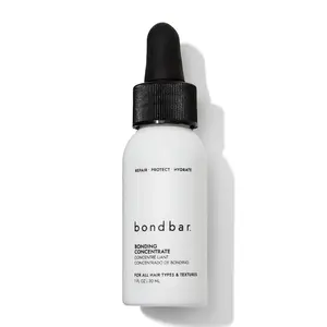 Bondbar Bonding Concentrate, Visibly Increases Shine and Minimizes Flyaways, Heat Protectant up to 450 Degrees, Repairs, Vegan, CrueltyFree, 1 Fl. Oz.
