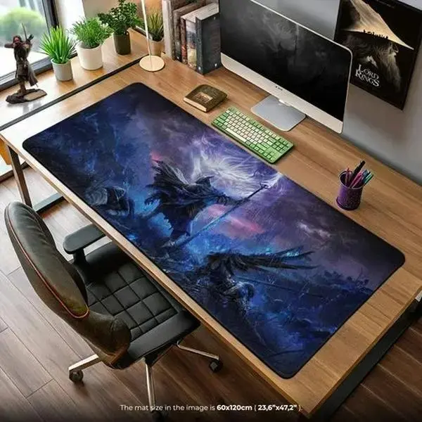 Elden Ring Fantasy Desk Mat - Ranni the Witch Art Mouse Pad for Gamers, Anime Mouse Pad, Desk Mat, PC Accessories.