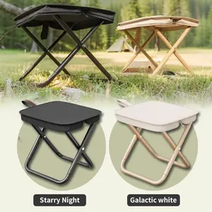 Outdoor Lightweight Foldable Stool, 0.035 Oz Weight, Easy Carry, Ideal for Fishing, Camping, Picnics, Barbecues, Outdoor Drawing, Folding Camping Stool