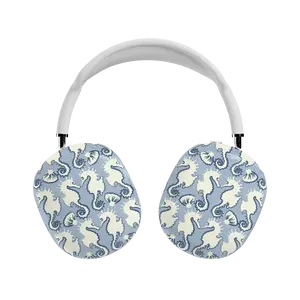Casely AirPods Max Case | Snap-On Hard Shell Covers | Seahorse Drift | Coastal Blues