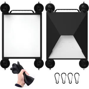 Starlink Mini Suction Cup Mount, 2 in 1 Starlink Mini Liquid Protective Case Cover Suction Mount Kit for Sunroof Mounting , Boat,  Roof, RV Window