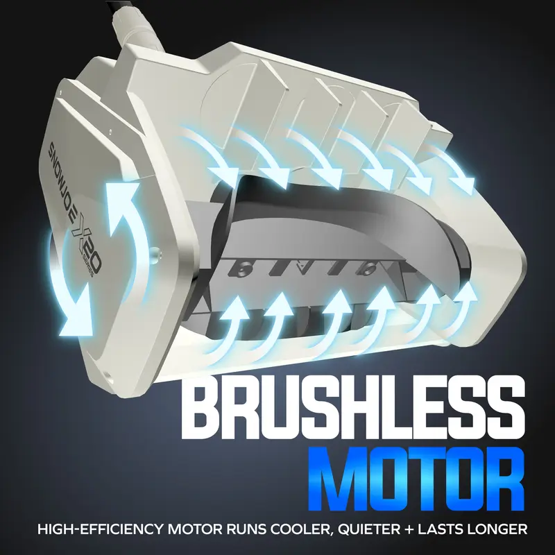 X20 cordless snow shovel product overview