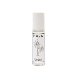 MAYA Fragrances No.1 10ML - Perfume Oil with Coconut Water Sandalwood Amber White Musk Vanilla Orchid Scents