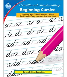 Traditional Handwriting: Beginning Cursive, Grades 2 - 5 -- Carson Dellosa Education, Paperback