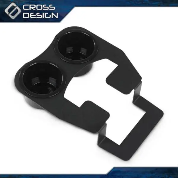 CROSSDESIGN Car Cup Holder & Center Console Armrest Organizer, Car Storage Organizer Fit for 95-99 Chevy OBS Silverado 1500 C1500, Car Cup Holders