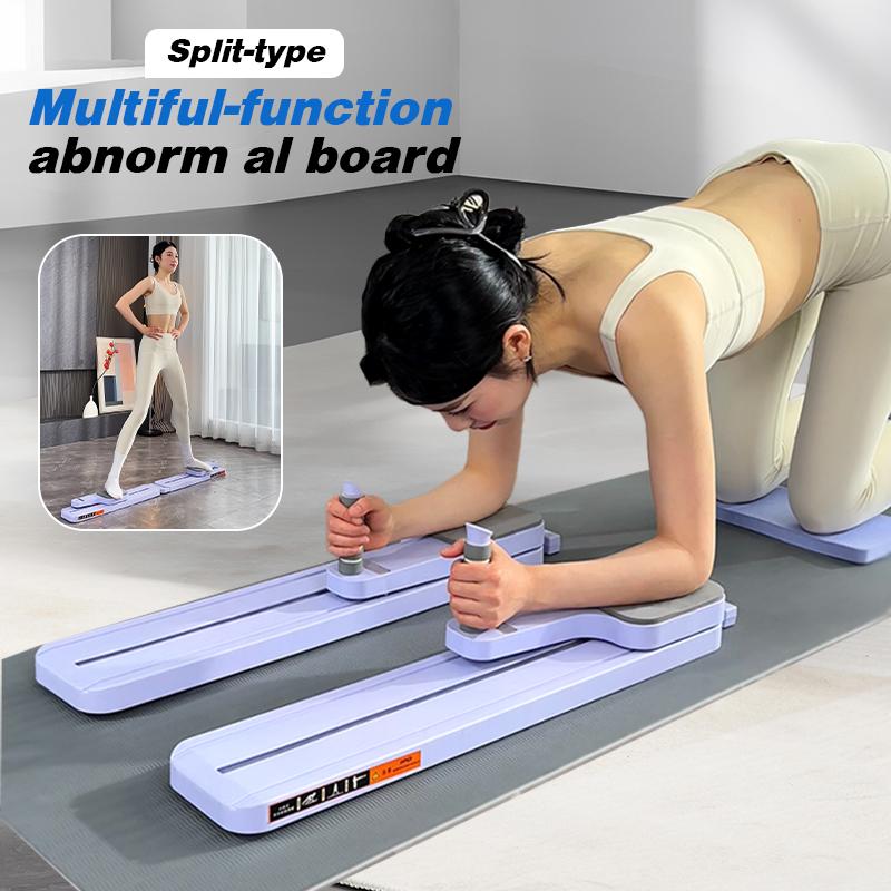 IPO Core Workout Equipment Multifunctional Split Abdominal Board for Pilates Arm Strength Training Home Exercise Tummy & Bicep Trainer Push Up Stand festival gift