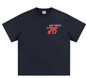 Custom GAY Since '7x Graphic Tee 305gsm Loose‑Fit 100% Cotton