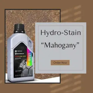 Hydro-Stain "Mahogany" Concrete Stain