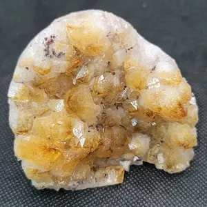 Raw Yellow Citrine Cutbase