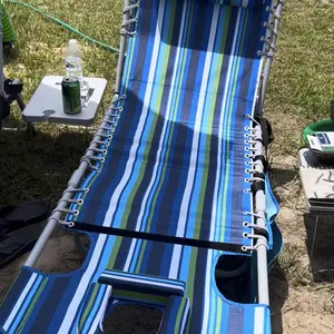 3-in-1 Multi-Functional Outdoor Sun Lounger - Patio/Beach/Tanning Chair, Outdoor Seating Furniture with Facial Holes, 5 Adjustable Tilt Positions, Foldable Side Table, Detachable Pillow, 330lbs Capacity, Sturdy for Terraces, Gardens