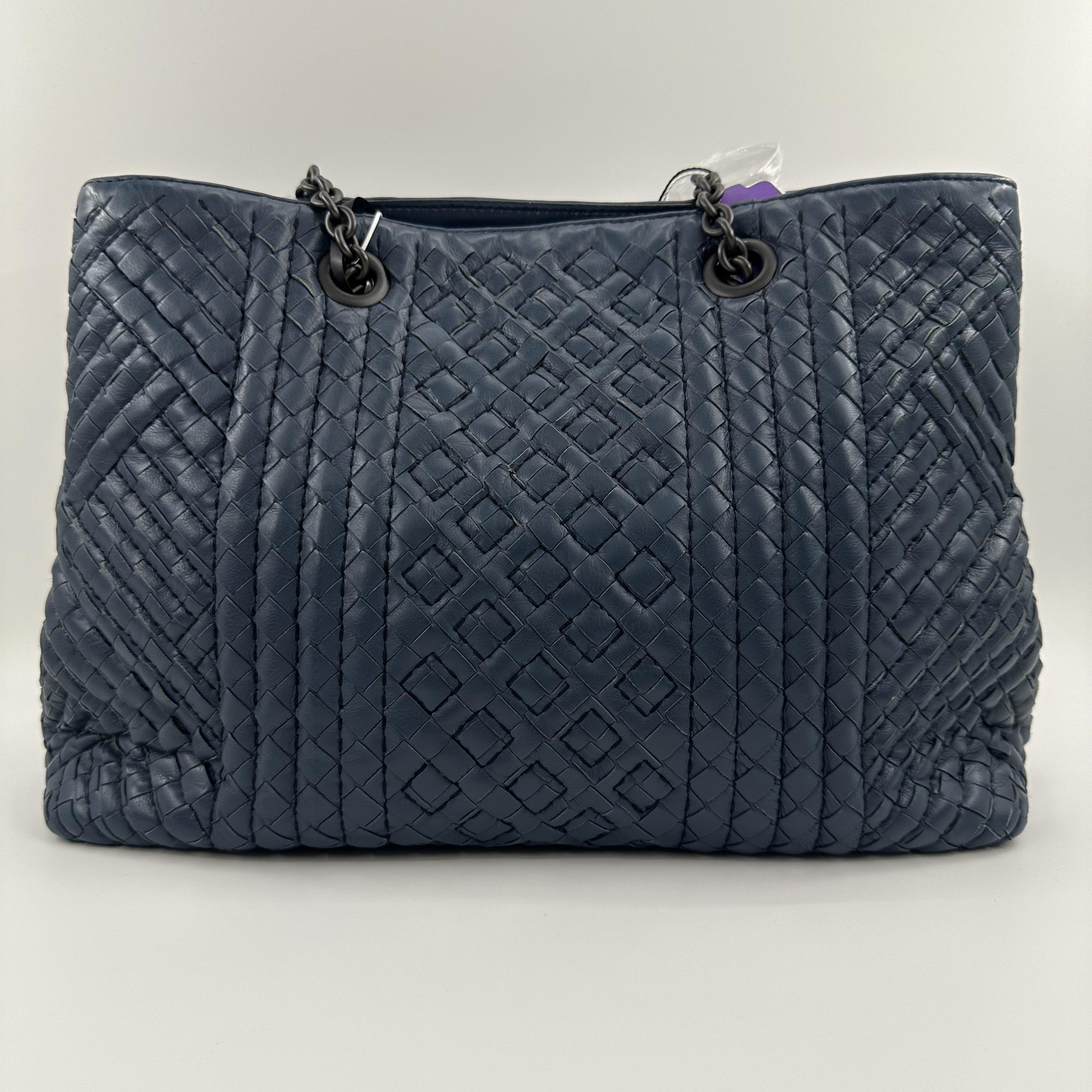 Pre-owned Bottega Veneta leather tote hand/shoulder bag