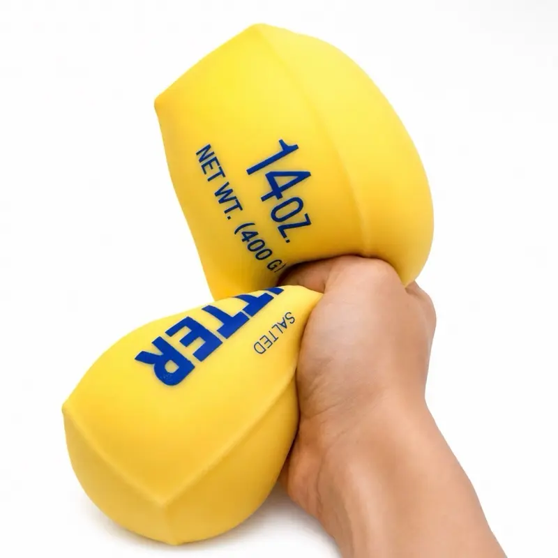 Giant Butter Stick Filler Squishy – Jumbo Slow Rise Stress Toy 14oz