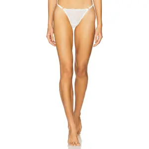 KAT THE LABEL Delilah Thong in White