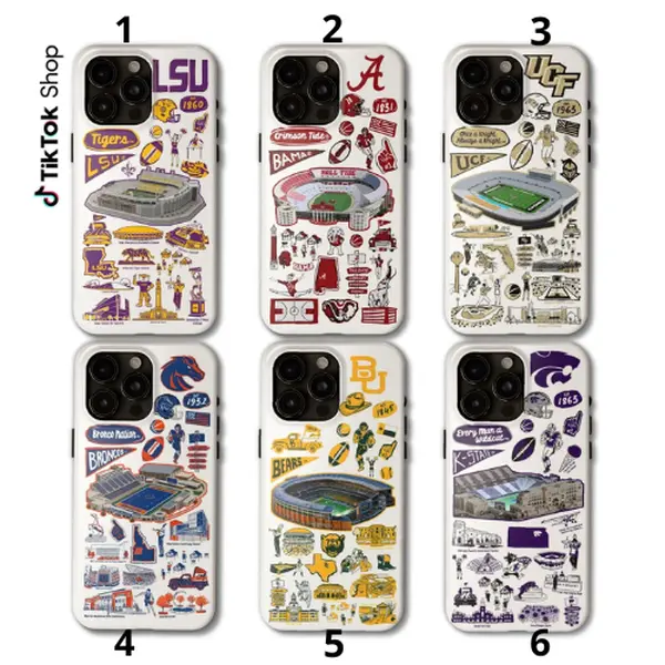 National Collegiate Athletic Association Team College Football Phone Case Part 1