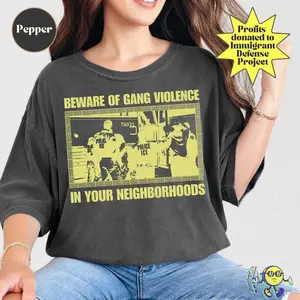 Abolish ICE Social Justice Tee: Chinga La Migra, Anti-Deportation