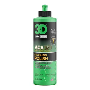 3D ACA 520 Finishing Polish - Step 2 Body Shop Finishing Polish - Easy Clean Up, Superior Finish, No Fillers - True Paint Correction - Alpha Ceramic Alumina