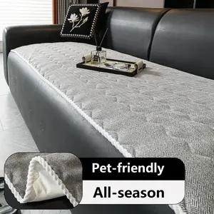 Minimalist Sofa Pad, Dust-Proof and Non-Slip Living Room Cushion, Pet-Friendly, Suitable for All Seasons