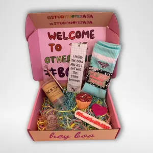 BCB-YAY Celebratory Box | Gift Box | Passed The F#%king Exam! | BCBA Gift | ABA | BCBA Exam | Study Notes ABA | SNABA | Behavior Analyst | BCBA Balloons | BCBA Stickers | Special Occasion | Socks | Bath Bomb | Behavior Therapist Gift | RBT | ABA Therapy