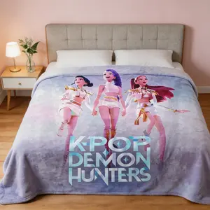 Kpop Merch Dreamy Flannel Blanket, Warm Cover for Friends and Family, Party Decor, Sofa Bedding, Blankets for Sofa, Home Decoration, Travel Camping, Soft Cozy Blanket, Stylish Blanket,   Cozy lightweight flannel blanket for couch