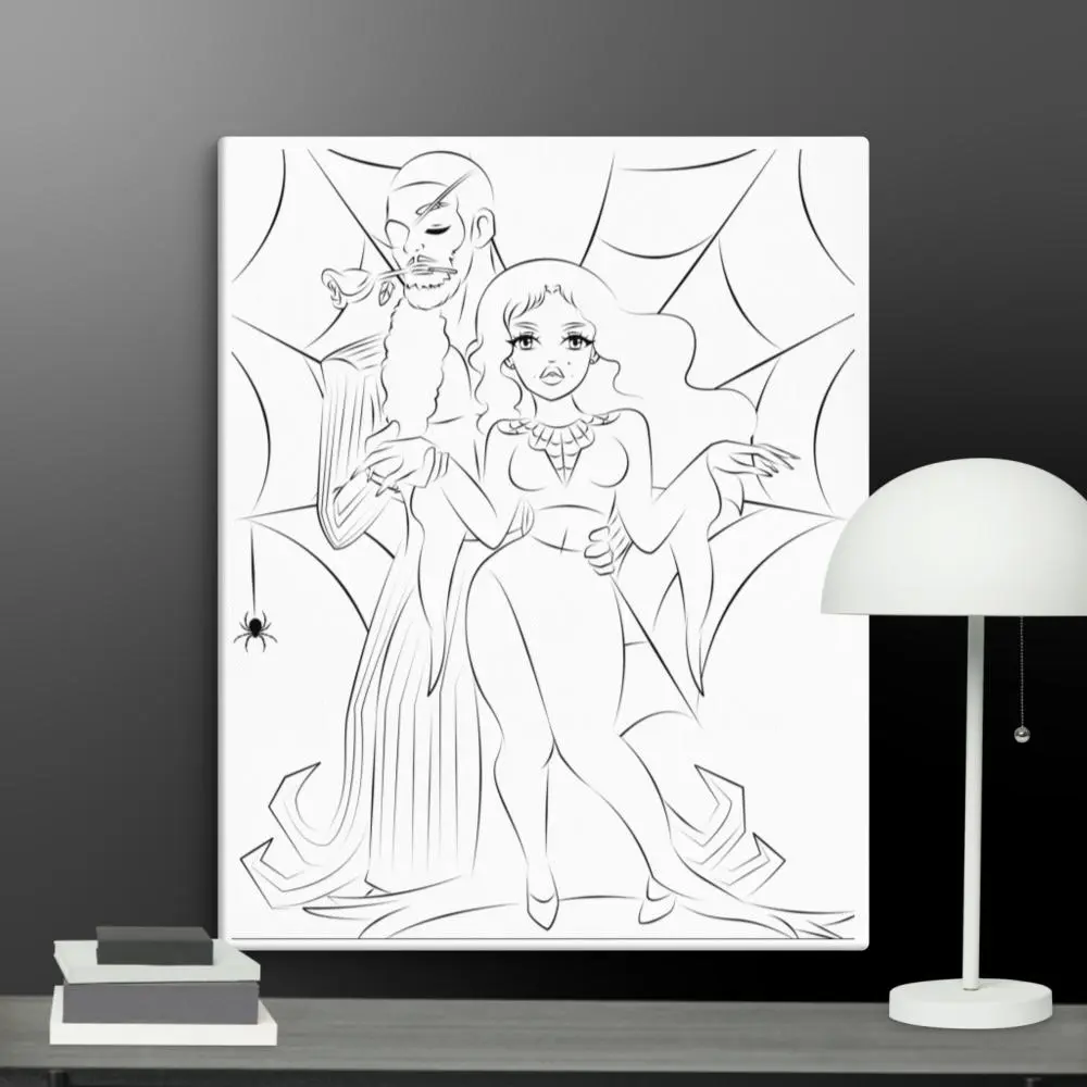 16x20 Canvas for Paint and Sip ( Canvas Only)