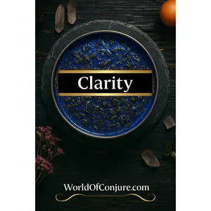 Clarity Candle | Clear Confusion | Truth, Focus & Mental Sharpness | Fixed Rootwork Candle