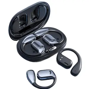 New M75 Sports Bluetooth Earphones 2025 Model Long Battery Life With Mic & Charging Case Ideal for Sports & Gaming Compatible with iPhone & Android Chargeable Earbud