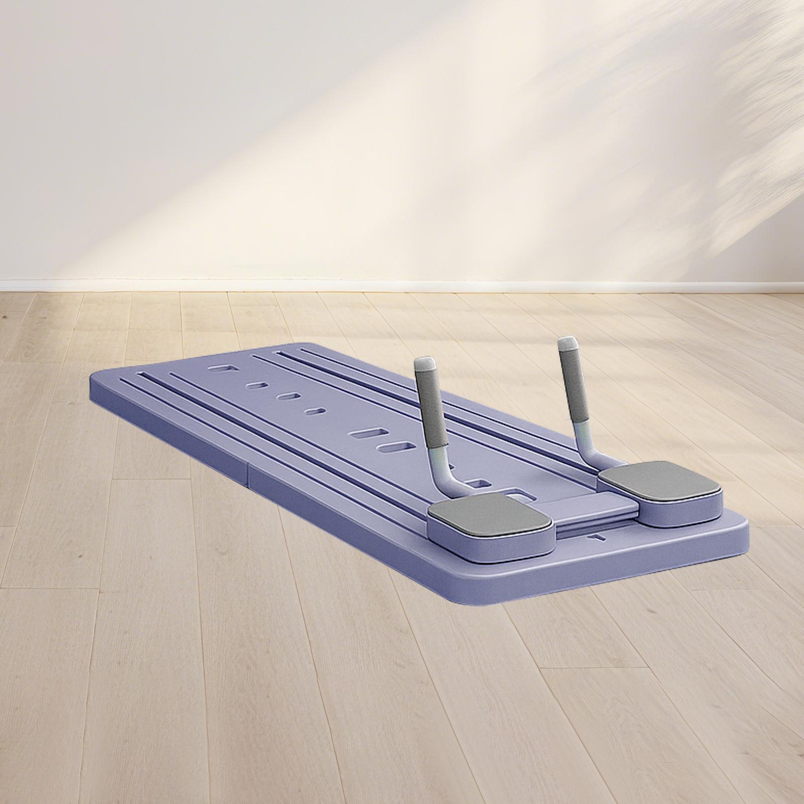 Pilates Board - Pilates Reformer Set, Multi-Purpose Foldable Pilates Reformer Board for Home, 5 in 1 Pilates Sliding Board