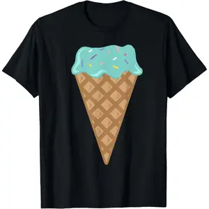 Funny Ice Cream T-shirt - Gift For Cool Kids And Toddlers T-Shirt,Made in USA