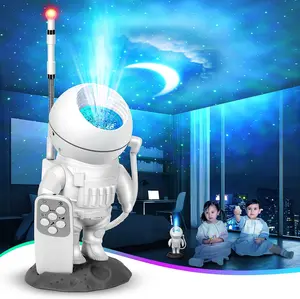 Astronaut Galaxy Star Projector Starry Night Light, Astronaut Light Projector with Nebula,Timer and Remote Control, Bedroom and Ceiling Projector, Best Gifts for Children and Adults Light Projector Neon LED Galaxy Astronaut Galaxy