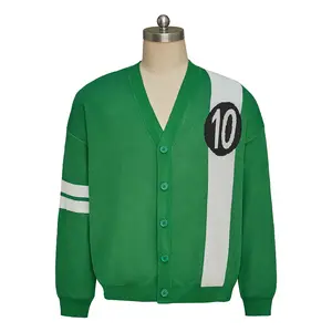 Unisex Ben Tennyson Knitted Cardigan Sweater Adult Jacket Top Costume