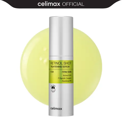 [celimax official] The Vita A Retinol Shot Tightening Serum | with Pure Vitamin A Retinol, Peptide, Pore Minimizer, Wrinkles & Fine Lines, Firmer Skin, Anti-Aging, Skin Smoothing 30ml