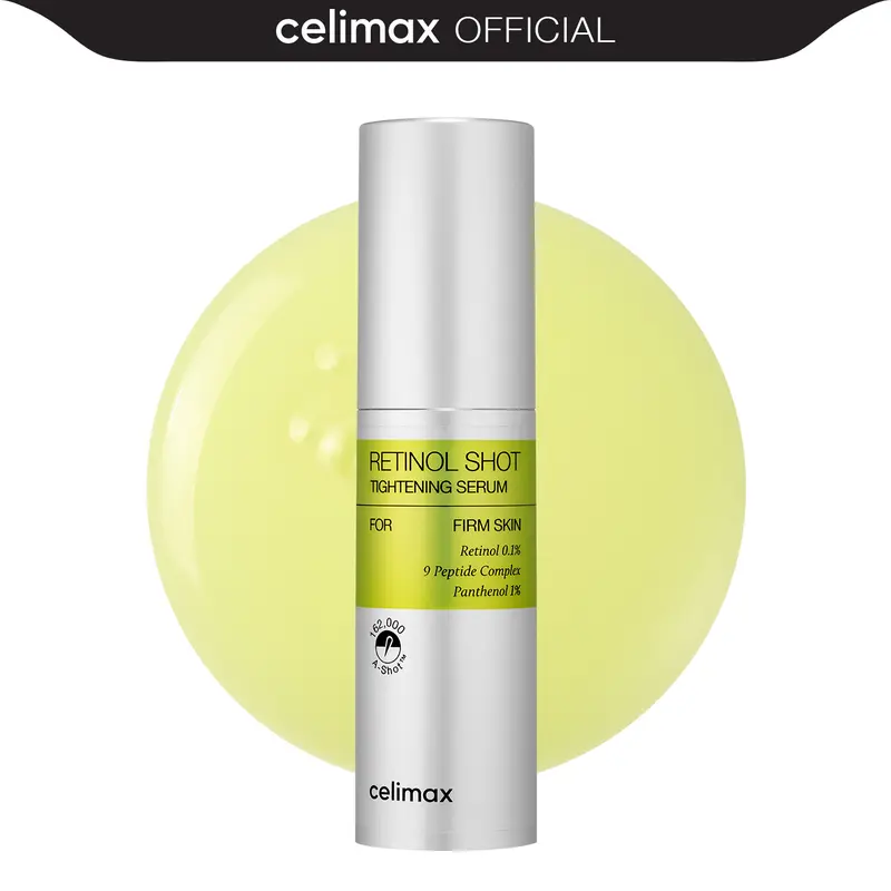 [celimax official] The Vita A Retinol Shot Tightening Serum | with Pure Vitamin A Retinol, Peptide, Pore Minimizer, Wrinkles & Fine Lines, Firmer Skin, Anti-Aging, Skin Smoothing 30ml