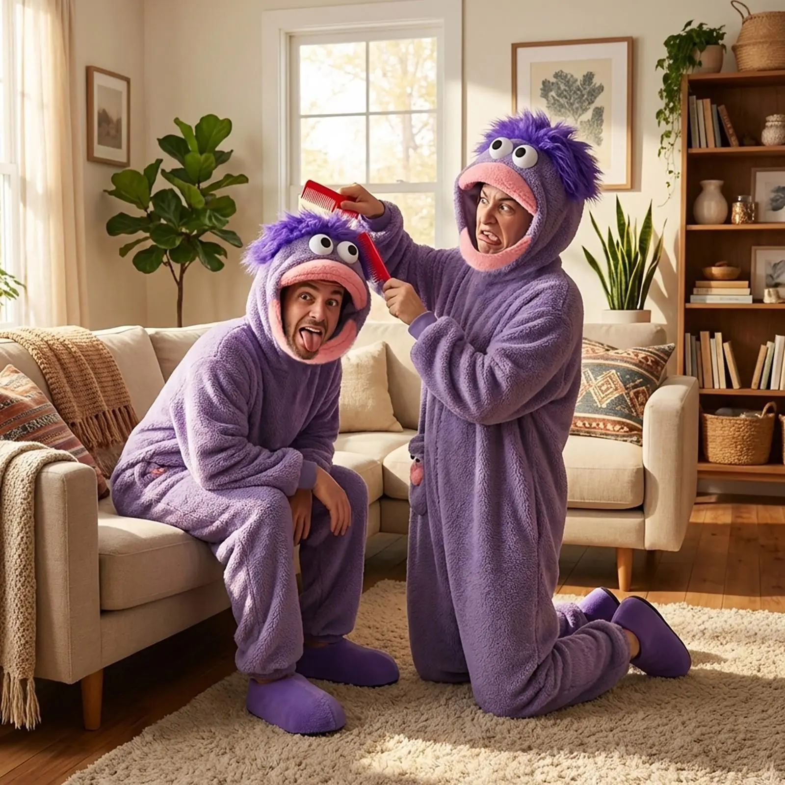 Funny Frog Onesie Costume for Kids Aldults – Ultra-Soft Green Monster Hooded Pajama Jumpsuit, Family Halloween Matching Outfit, Cozy Sleepwear & Party Cosplay Pajamas for Boys Girls