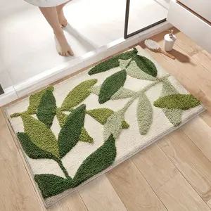 DEXI Bathroom Rug Mat, Extra Softt Absorbent Premium Bath Rug, 1pc Non-Slip Comfortable Bath Mat, Carpet for Tub, Shower, Bath Room Christmas Decoration Christmas Gift