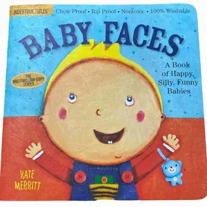 Indestructibles Baby Faces Chew Rip Proof Book