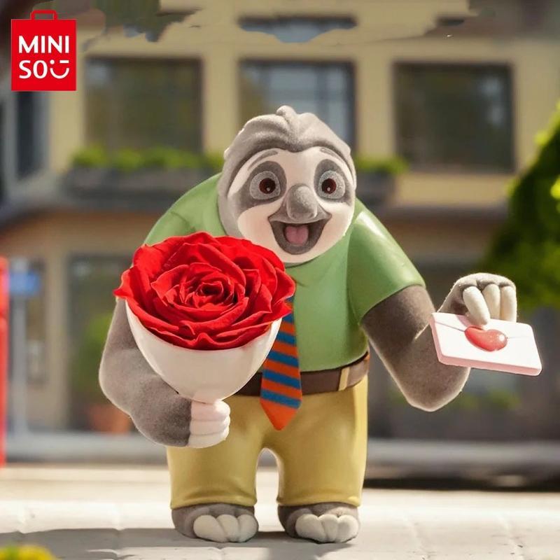 Disney Zootopia Flower Zootopia Series Blind Box - Gifts for Girls, Anime Merchandise, Room/Desk Decorations