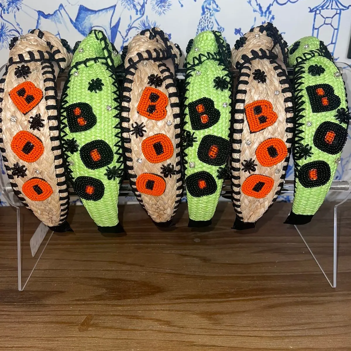 BOO +spiders headband