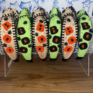 BOO +spiders headband