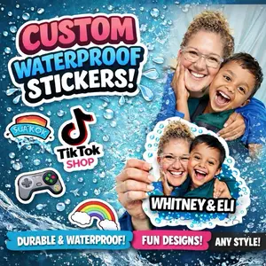 Custom Waterproof Stickers