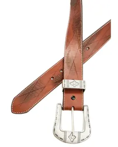 Rank 45 Men's 45&Reg; Colt Embossed Leather Belt - Raho24bt16-Bn