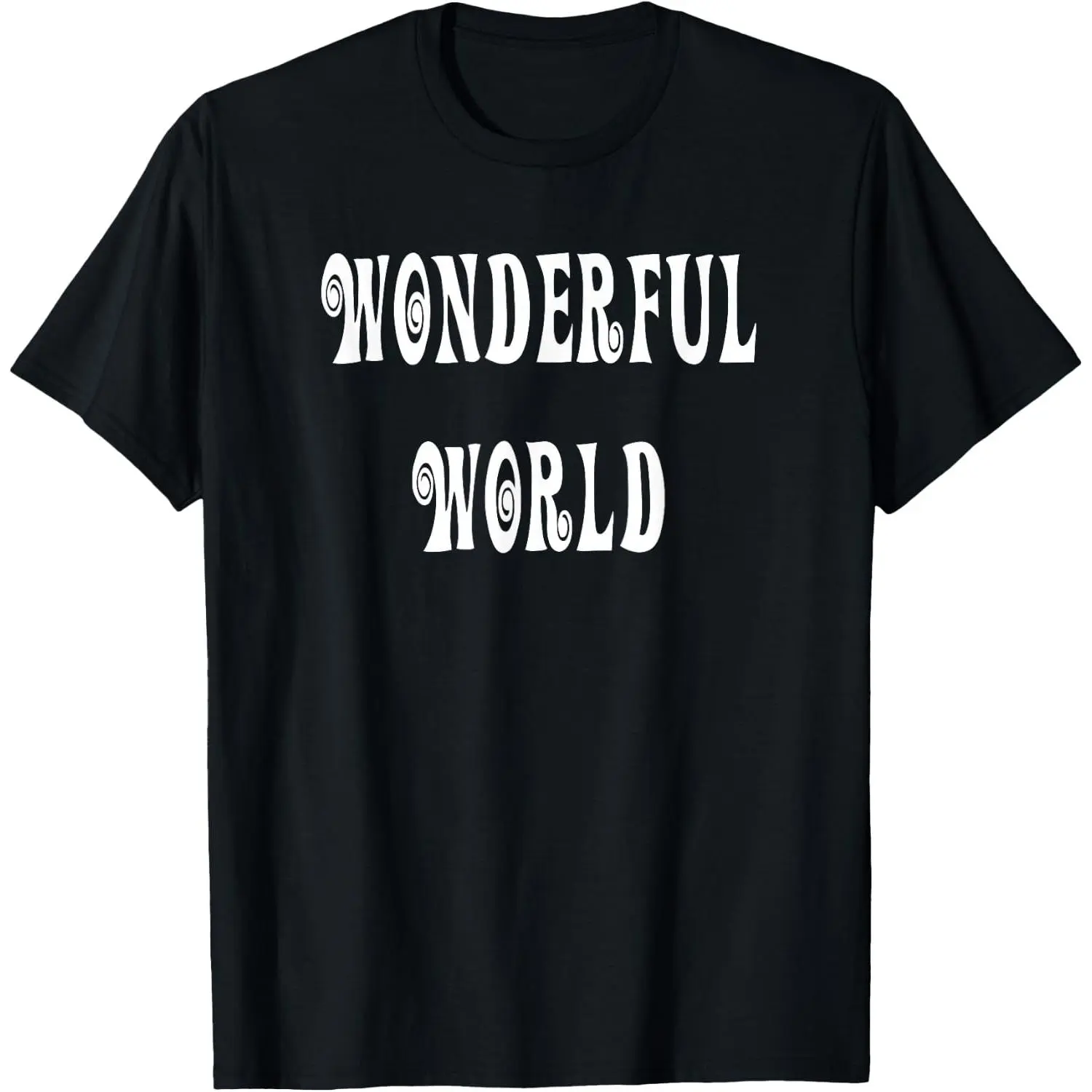 100%cotton Wonderful World T-Shirt
