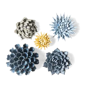 Ceramic Flowers Venice Set